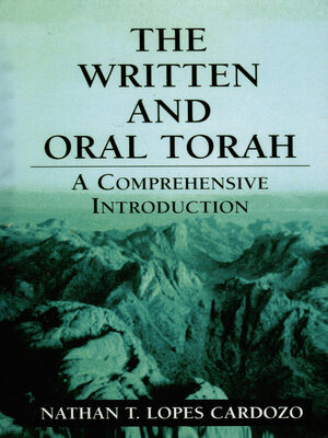 cover image of The Written and Oral Torah